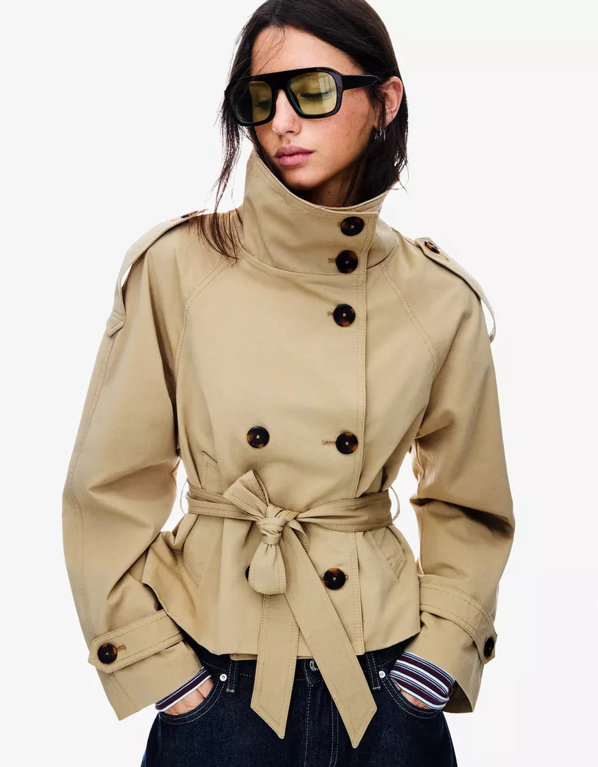 Julie - Trench-coat à boutons