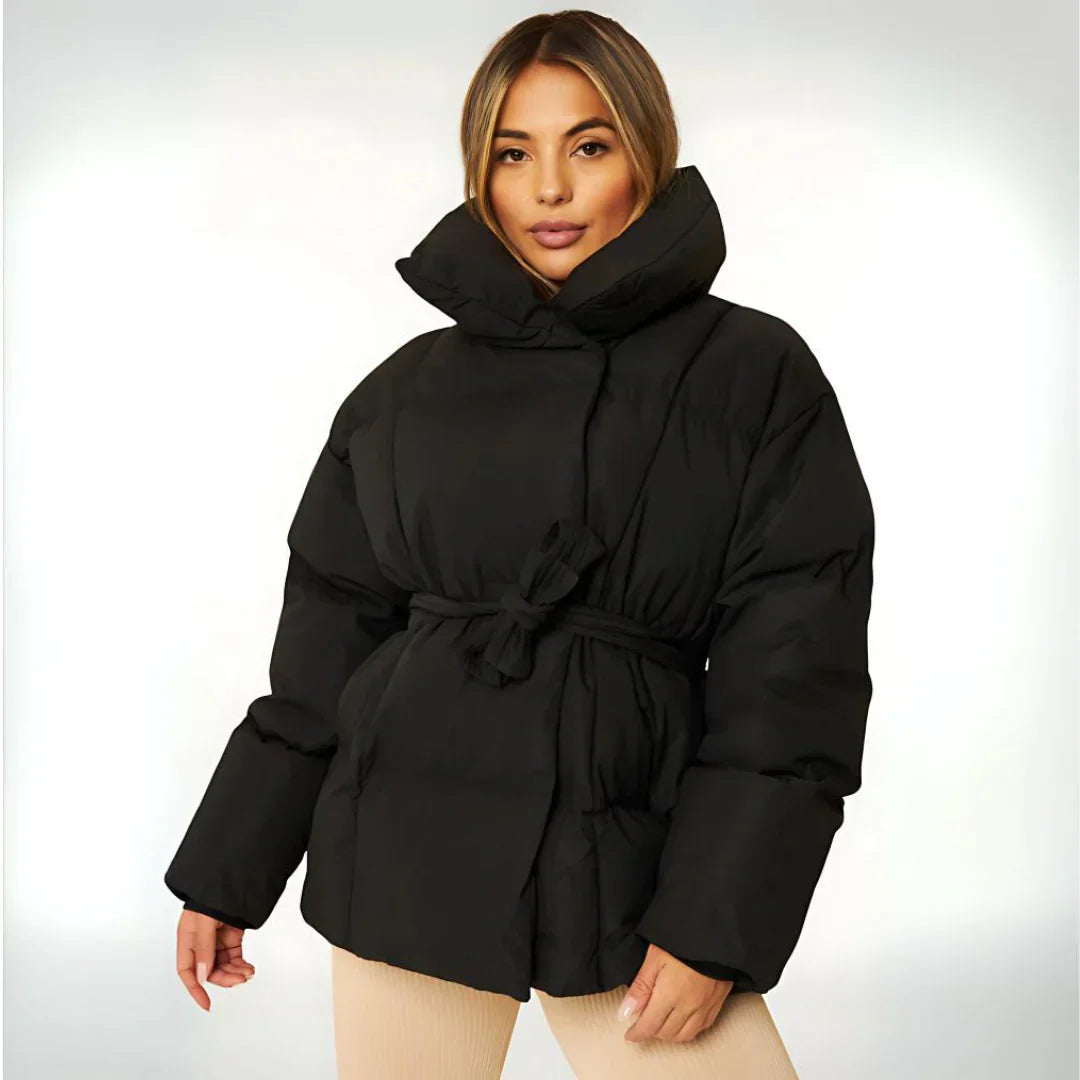 Asia - Veste Puffer Ceinturée