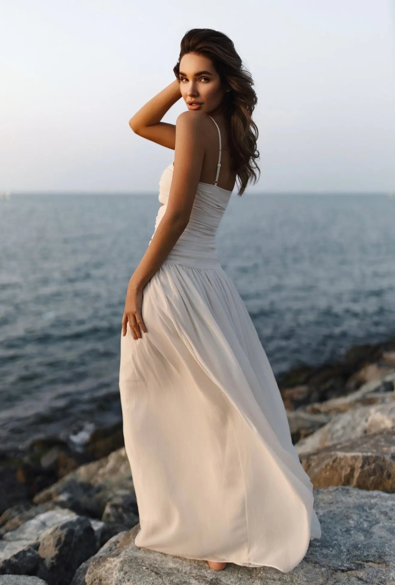 Robe Legacy en Crème