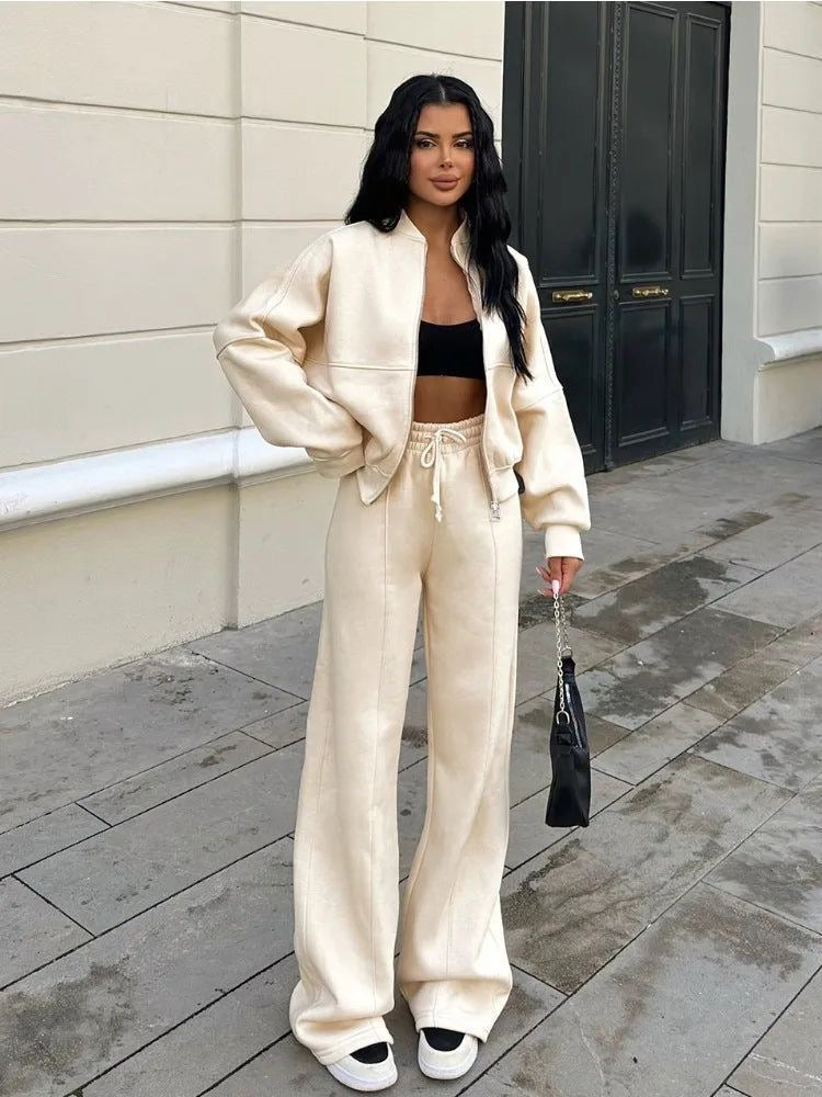 Daimy | Ensemble de Jogging Confortable pour Femmes - Luxe Deux Pièces